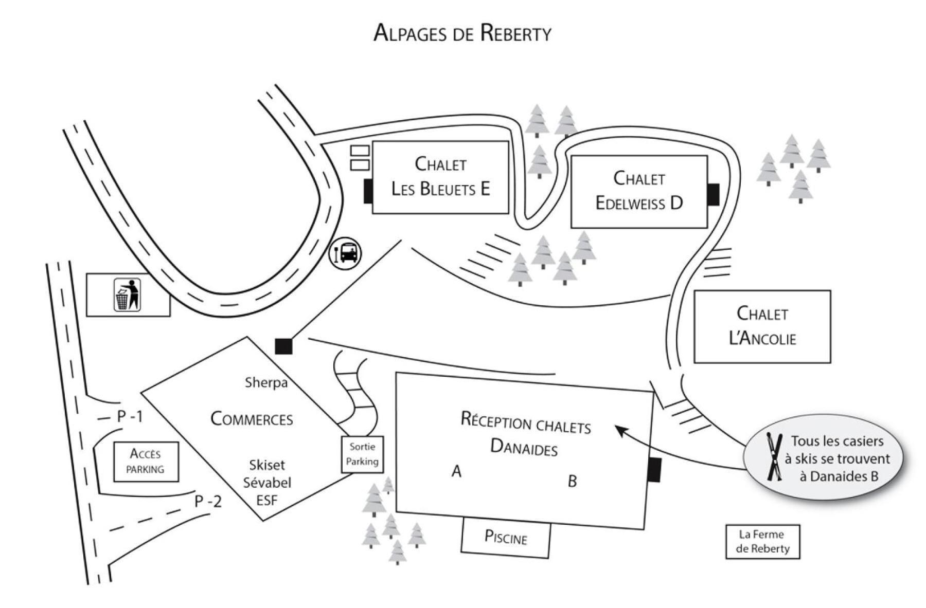 Residence Alpages De Reberty - Appartement En Duplex Spacieux - Proche Des Pistes - Balcon - Piscine - Parking Couvert Mae-9934 Saint-Martin-de-Belleville Kültér fotó